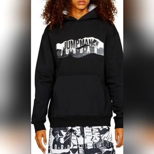 Nike Air Jordan Jumpman Classics Pullover Hoodie Black Men's NWT
